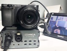 connect a microphone to a camcoder