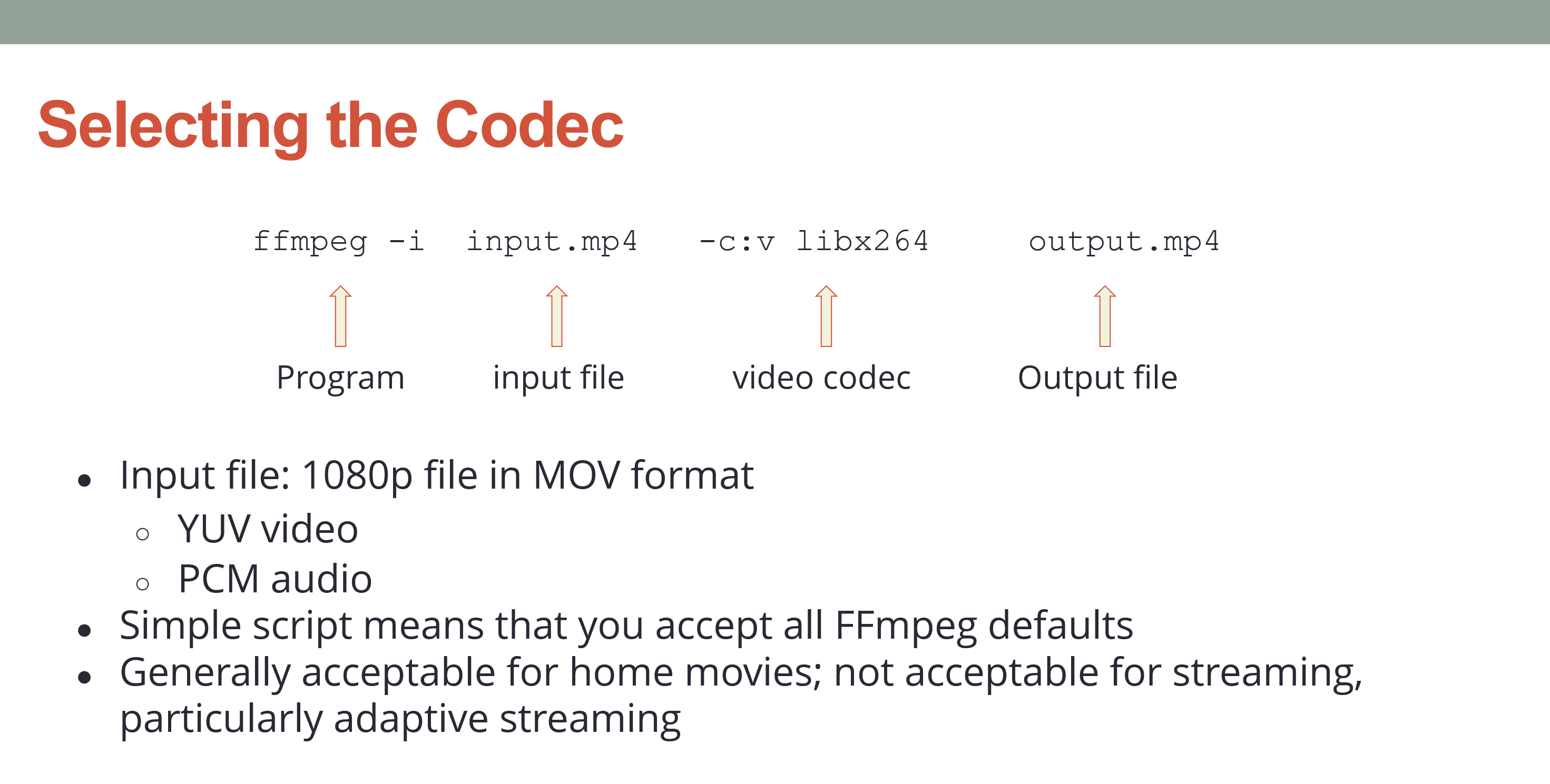 Learn to Encode with FFmpeg 5.0 - Streaming Learning Center